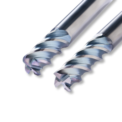 High Feed Rate and High Efficiency End Mill  4MFK / 4MFR